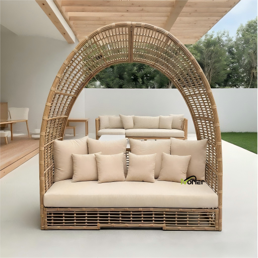 Einführung einer neuen Serie: Premium-Rattan-Sofas für den Außenbereich 2025 offiziell erhältlich!