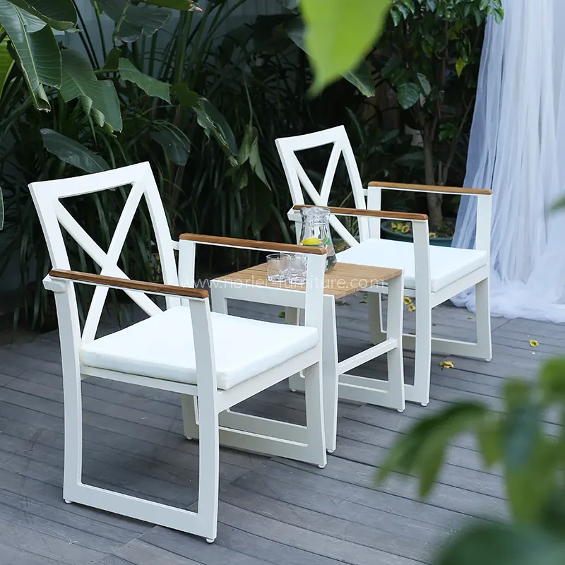Aluminium berühmt Plastik Holz Handlauf Balkon Garten Set