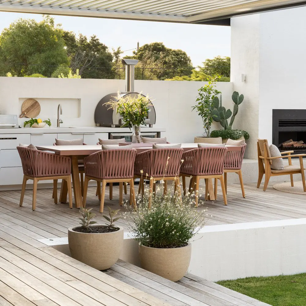 High-End-Outdoor-Möbel schafft einen luxuriösen Freizeitraum für den Innenhof