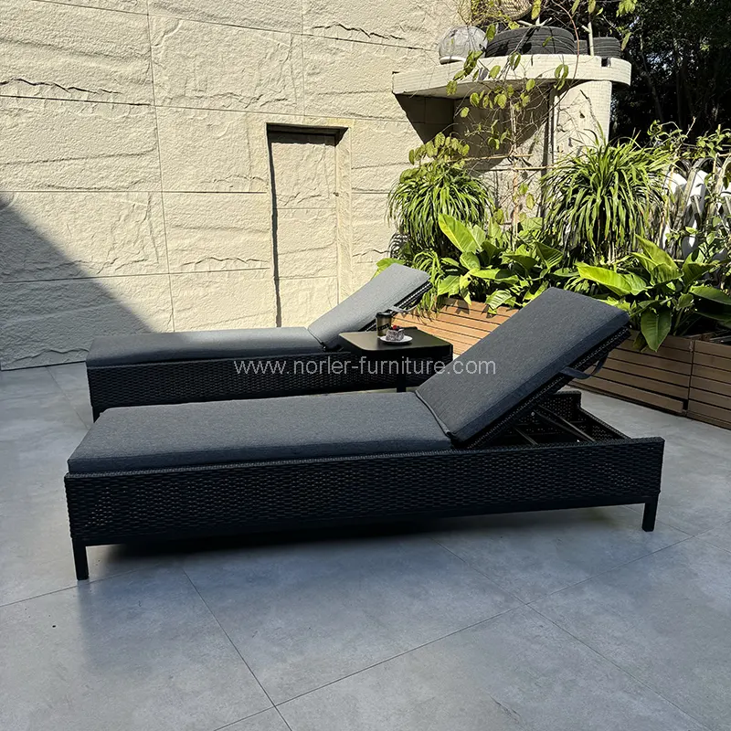 Letzte High-End-Handliegestütze Rattan Sun.