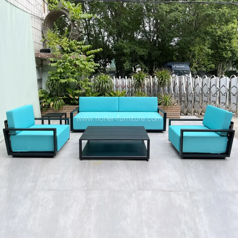 Metall Aluminiumrahmen Schnittmöbelsofa Set Metall Aluminiumrahmen Schnittmöbelsofa Set