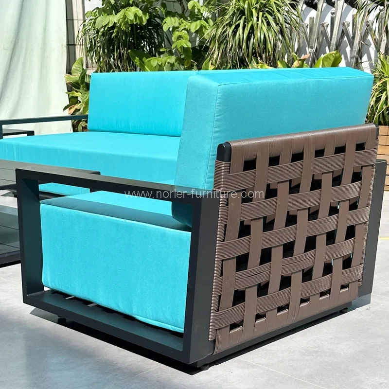 Metall Aluminiumrahmen Schnittmöbelsofa Set