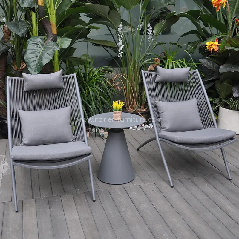 Modernes einfaches Außenbalkon -Set im Freien im Freien Modernes einfaches Außenbalkon -Set im Freien im Freien