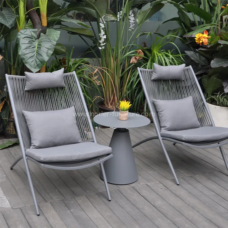 Modernes einfaches Außenbalkon -Set im Freien im Freien