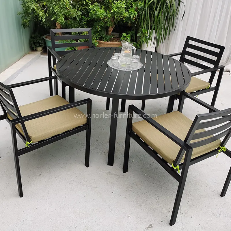Outdoor 5m Dicke Kissen Aluminiumrahmen Esset Set