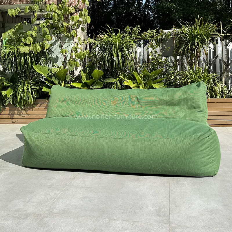 Wasserdichte im Freien, Stoff -Partikel -Fußschemel -Sofa
